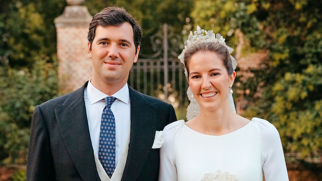 Victoria López-Quesada y Enrique Moreno de la Cova