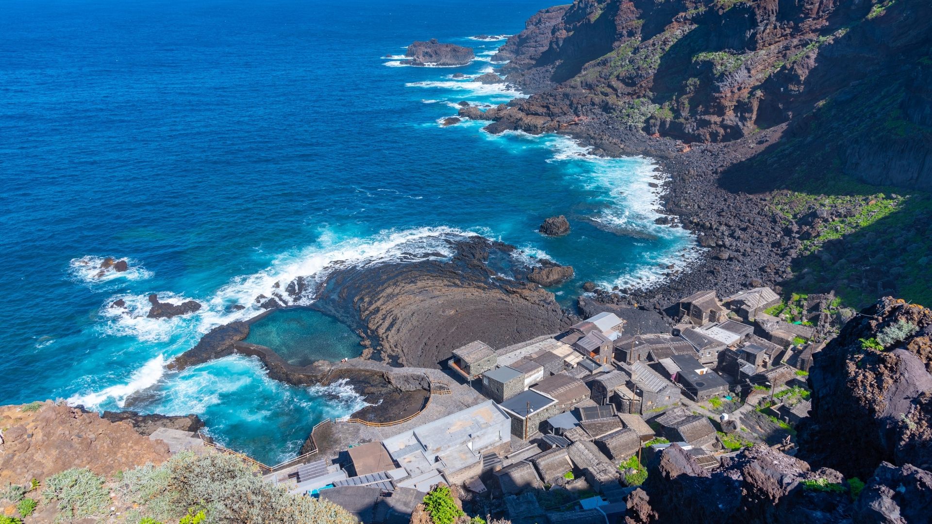 Pozo de las Calcosas, isla de El Hierro, Islas Canarias