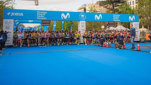 Tragedia en la media maraton de Madrid: un corredor muere y otro en estado grave tras sufrir sendas paradas cardiorrespiratorias