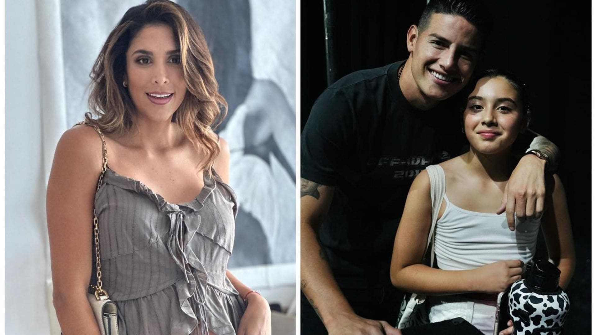 James Rodríguez y Daniela Ospina, unidos por su orgullo como papás de Salomé