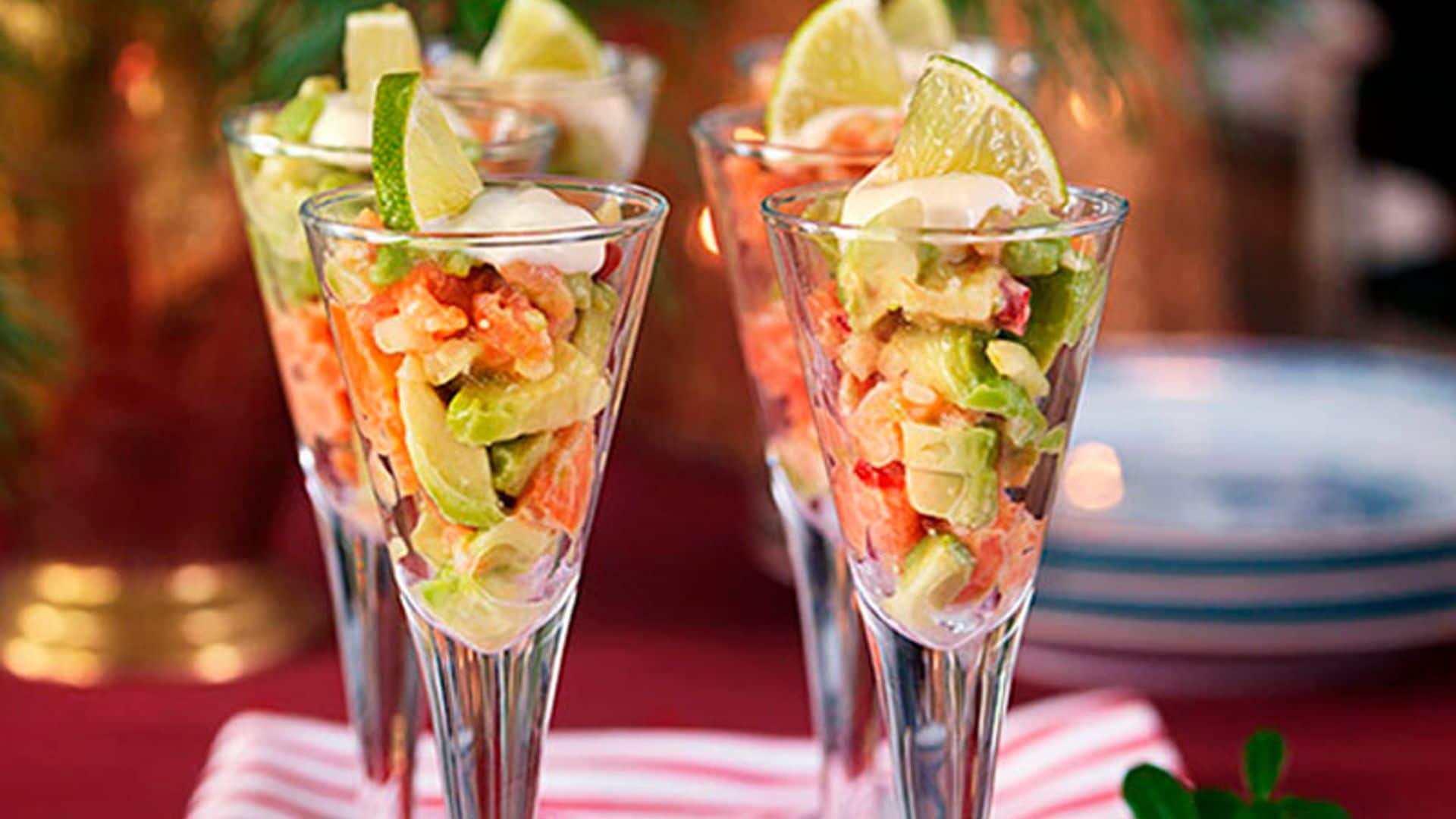 Cóctel de ceviche