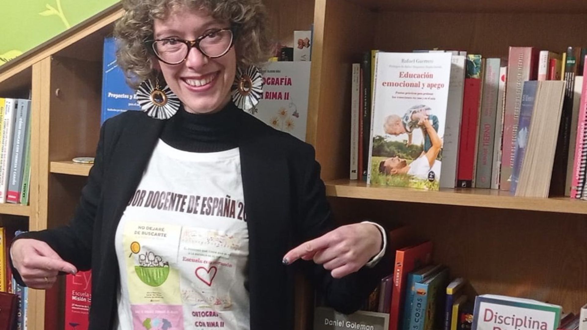 Una ‘escuela de corazón’, así es la educación que defiende la mejor profesora de España