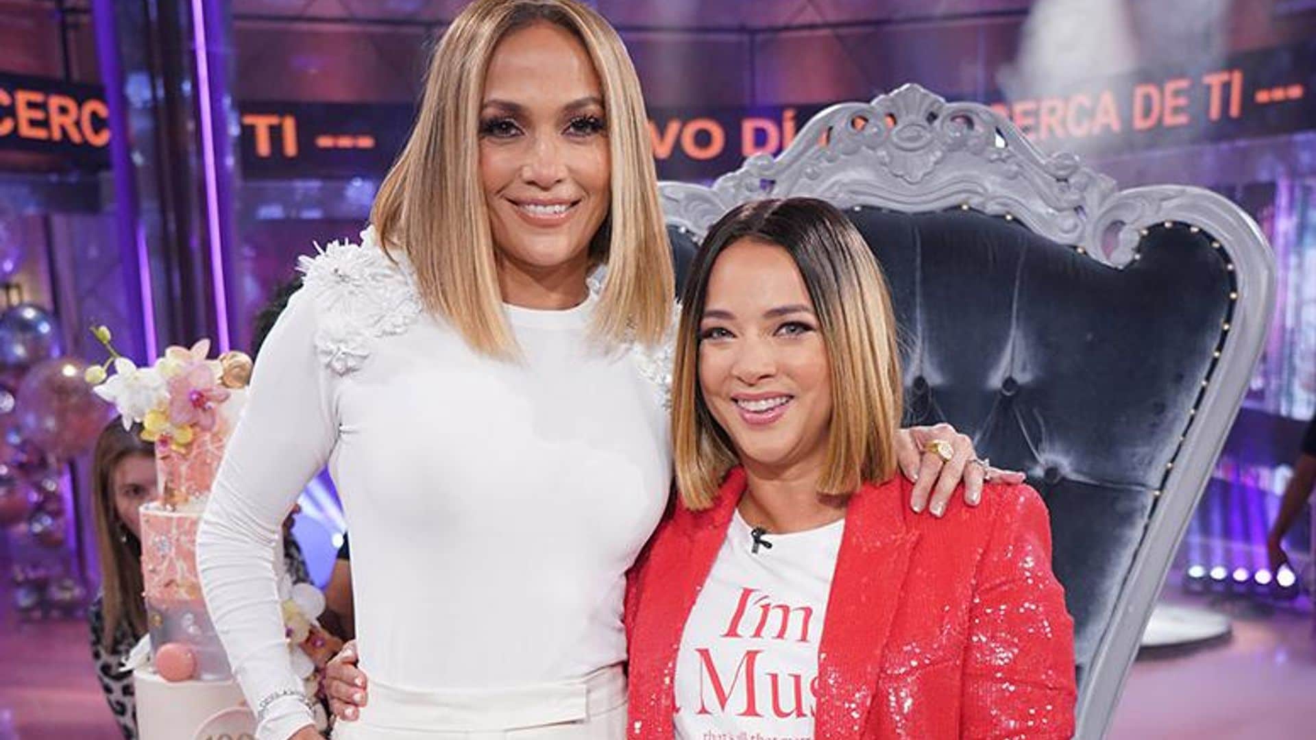 Jennifer Lopez y Adamari López lucen ¡el mismo corte de pelo!