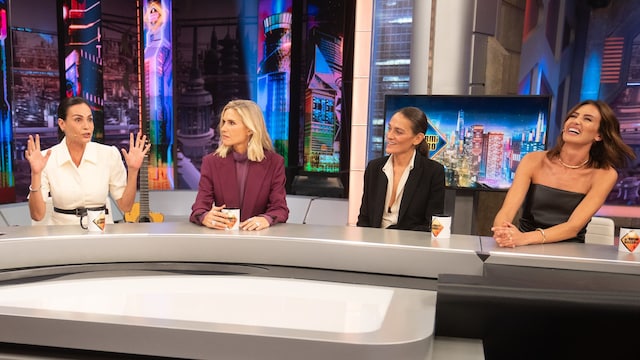 Judit Mascó, Inés Sastre, Laura Ponte y Nieves Álvarez en El Hormiguero