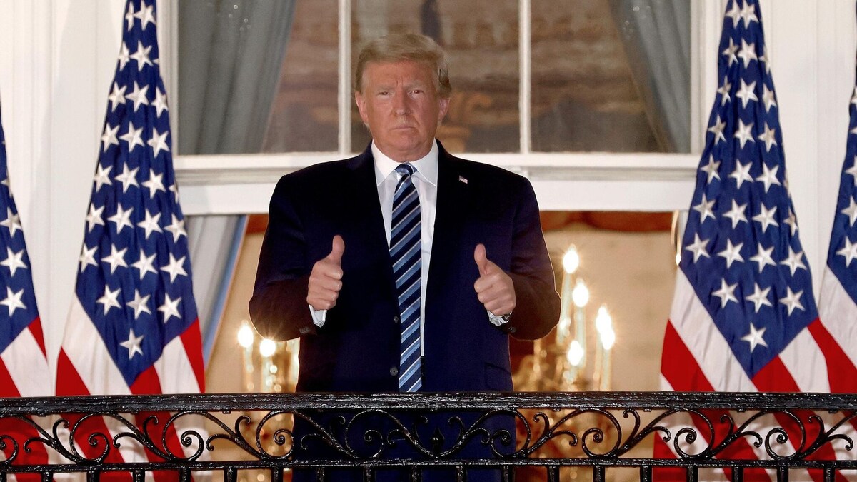 Donald Trump regresa a la Casa Blanca tras su hospitalización | ¡HOLA!