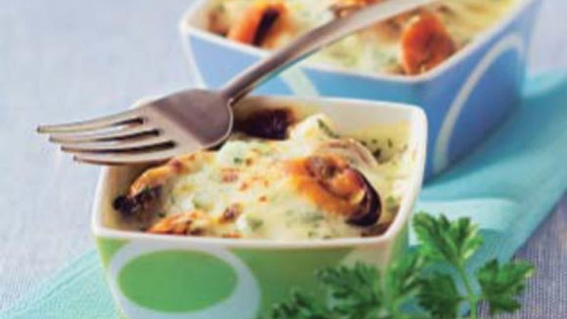 Gratinado de mejillones