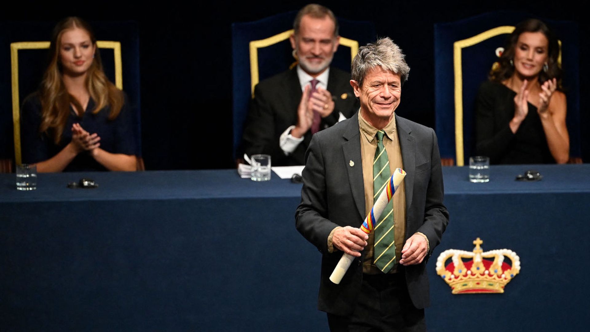 Emmanuel Carrère, Premio Princesa de Asturias 2021, vuelve al Teatro Campoamor para recoger el galardón de su madre fallecida