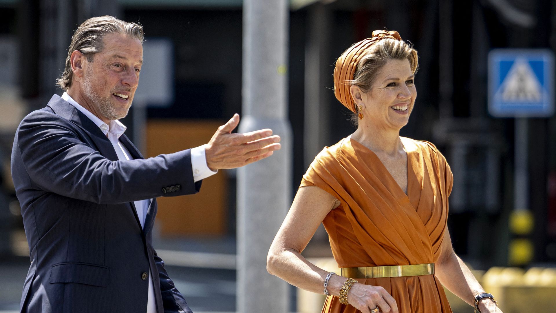 Máxima de Holanda sorprende con un look en naranja. ¿Será éste el nuevo tono del verano?
