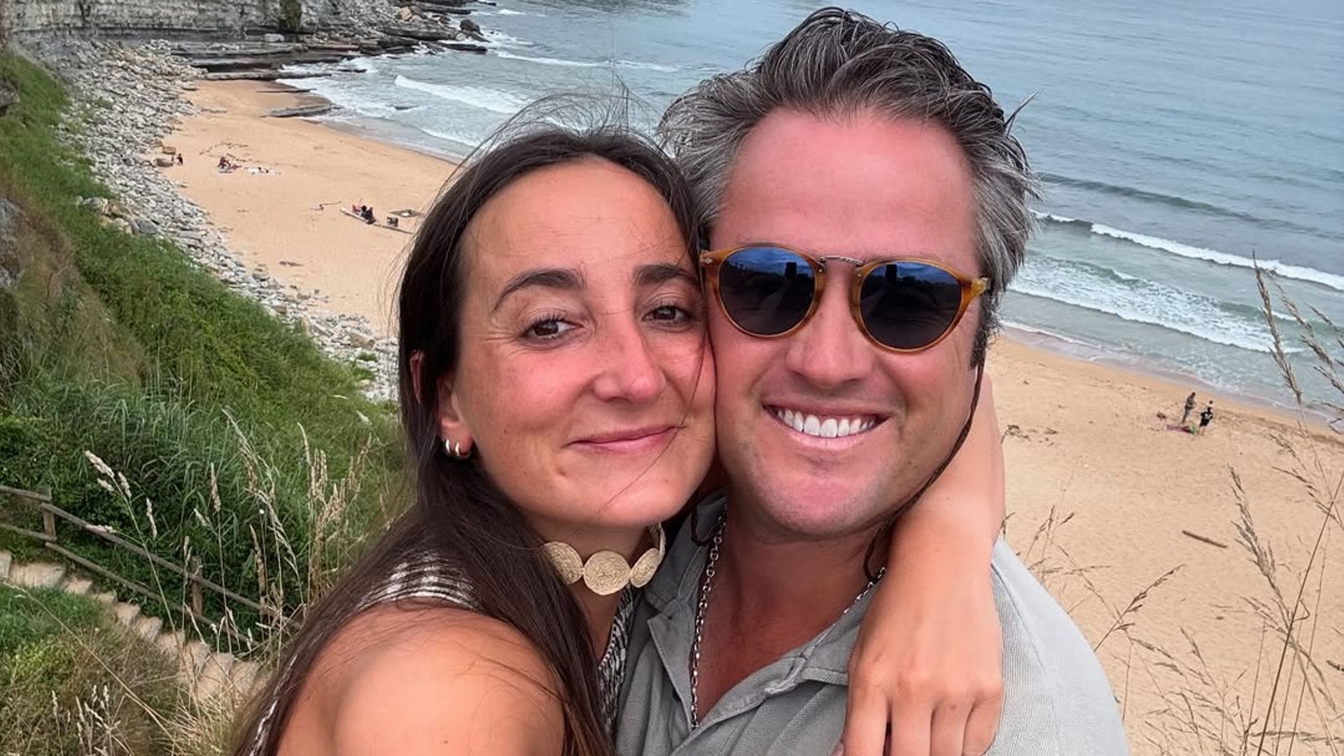 Lucía Pombo y Álvaro López Huerta, como en una segunda luna de miel en Filipinas