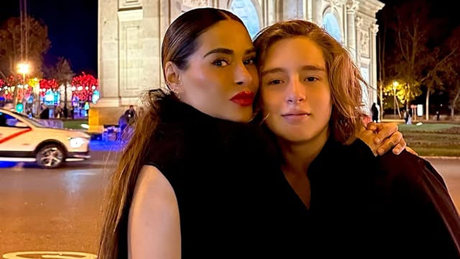Galilea Montijo muestra lo mucho que ha crecido su hijo Mateo al felicitarlo por su cumpleaños 13