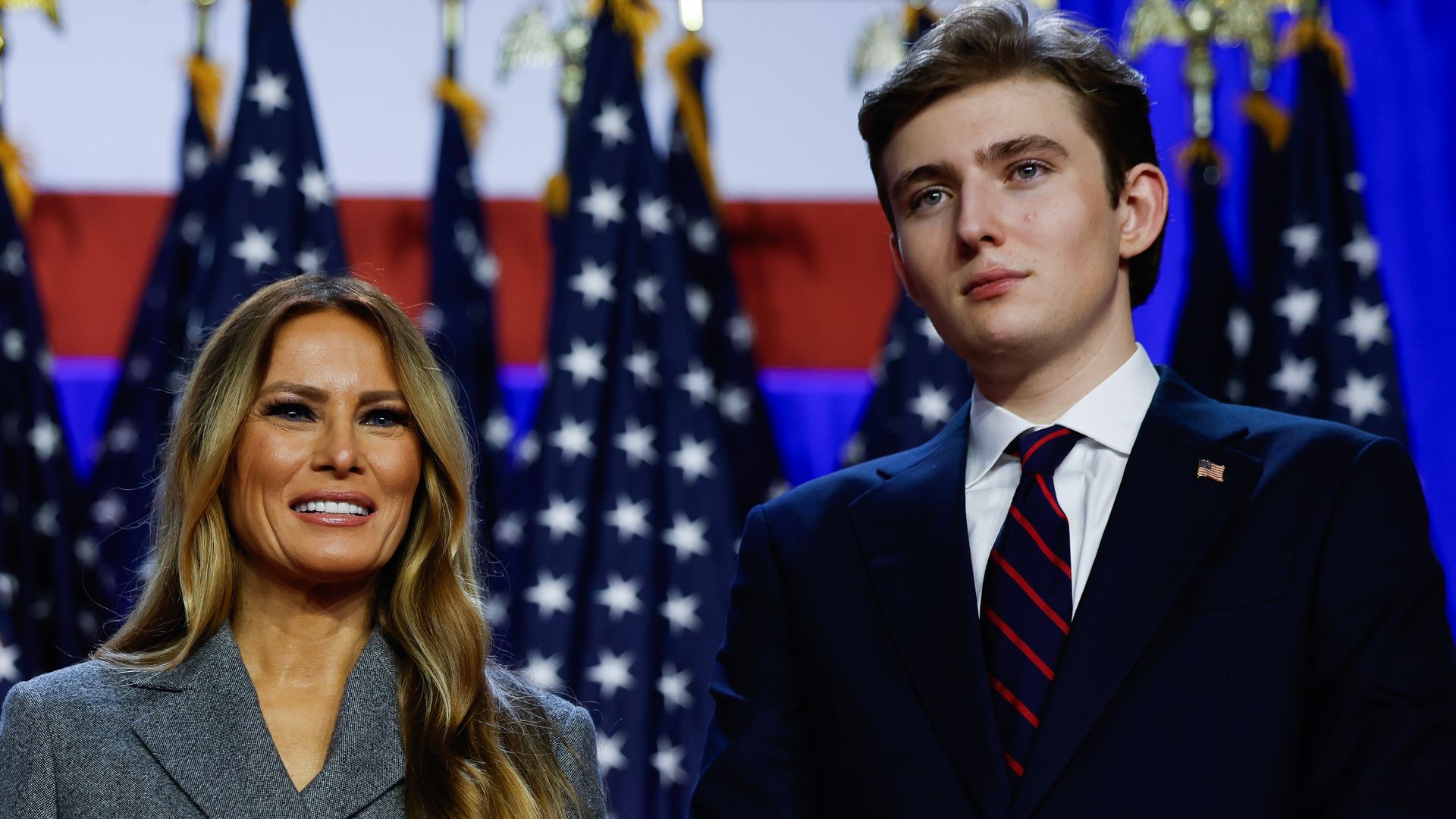 Melania Trump revela cómo ha cambiado su relación con Barron desde que empezó la universidad