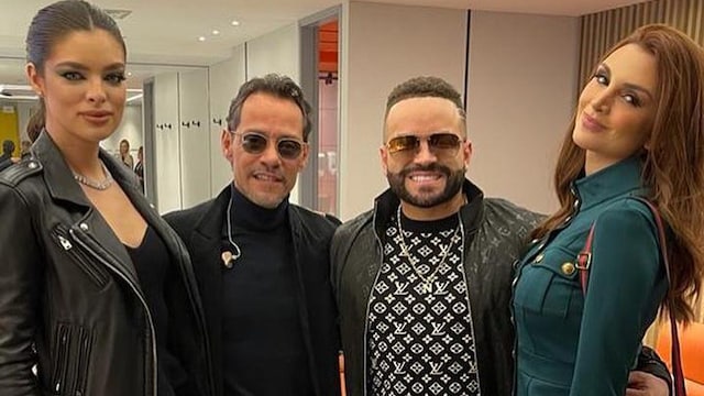 marc anthony y nacho mendoza con nadia ferreira y melany mille