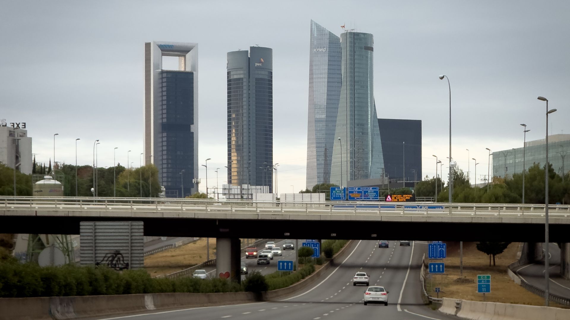 Imagen de las Cuatro Torres de Madrid