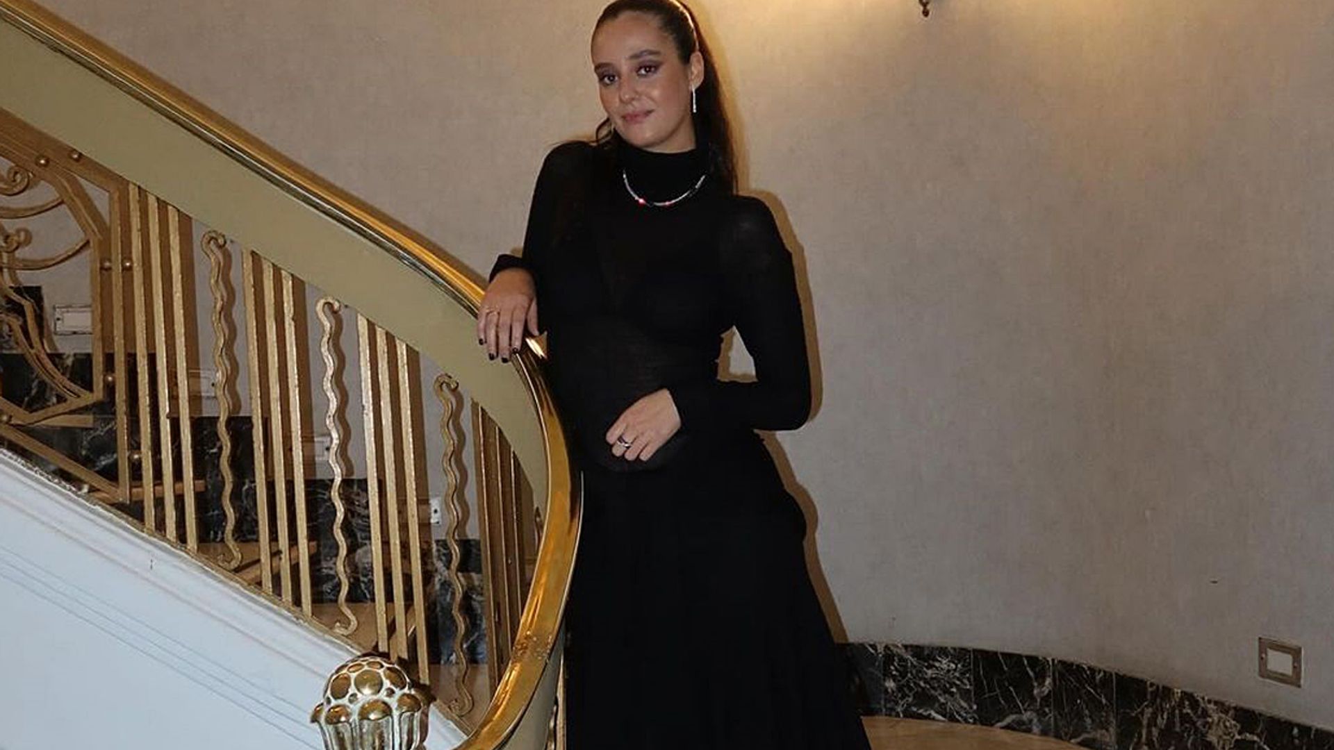 Victoria de Marichalar, pura elegancia con un vestido semitransparente y joyas de diamantes