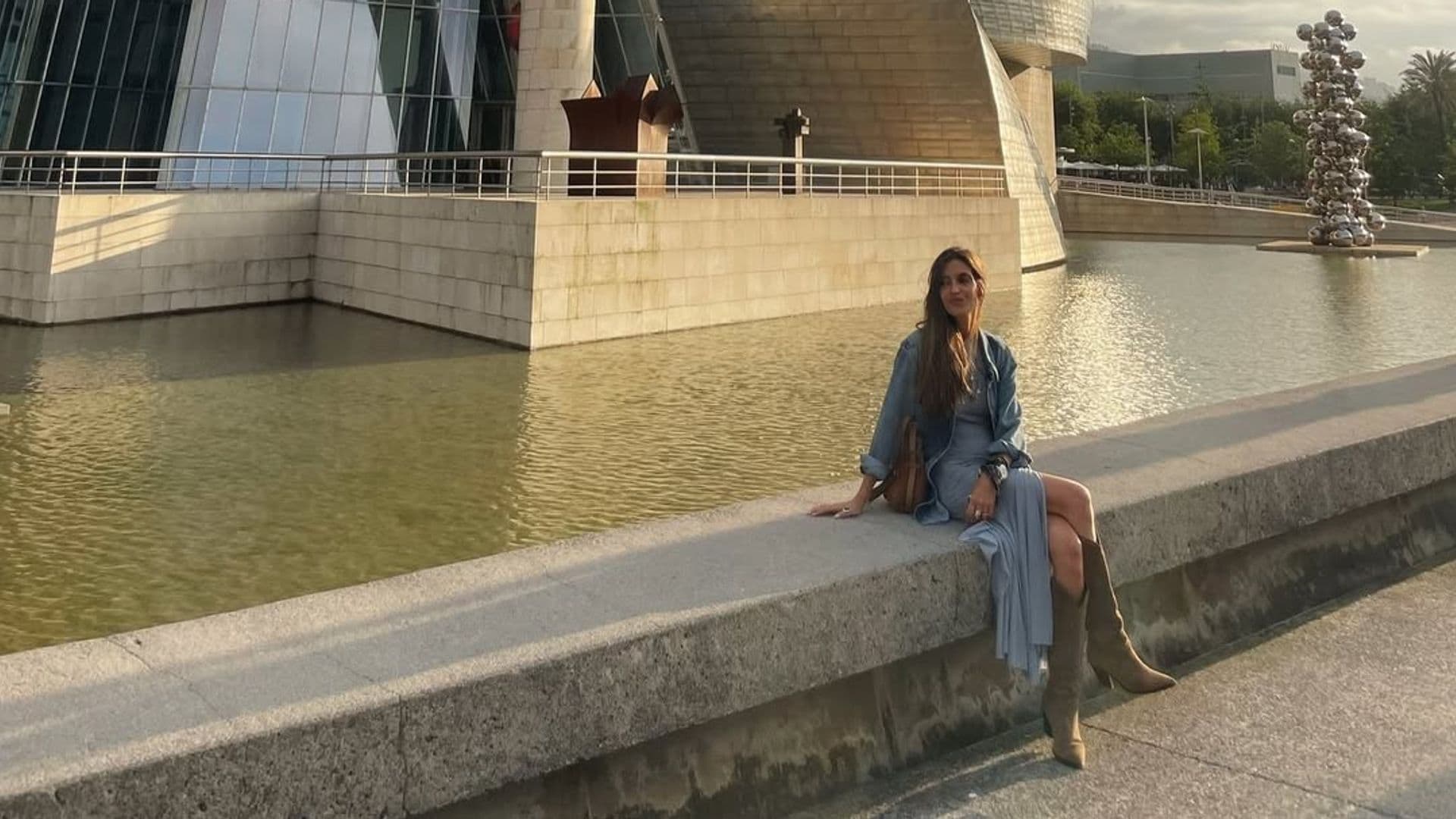 Sara Carbonero visita Bilbao y nos recomienda estas paradas: del Guggenheim a San Mamés