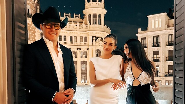 Eduardo y Ana Pau Capetillo en la boda de su hermana Ale en Madrid