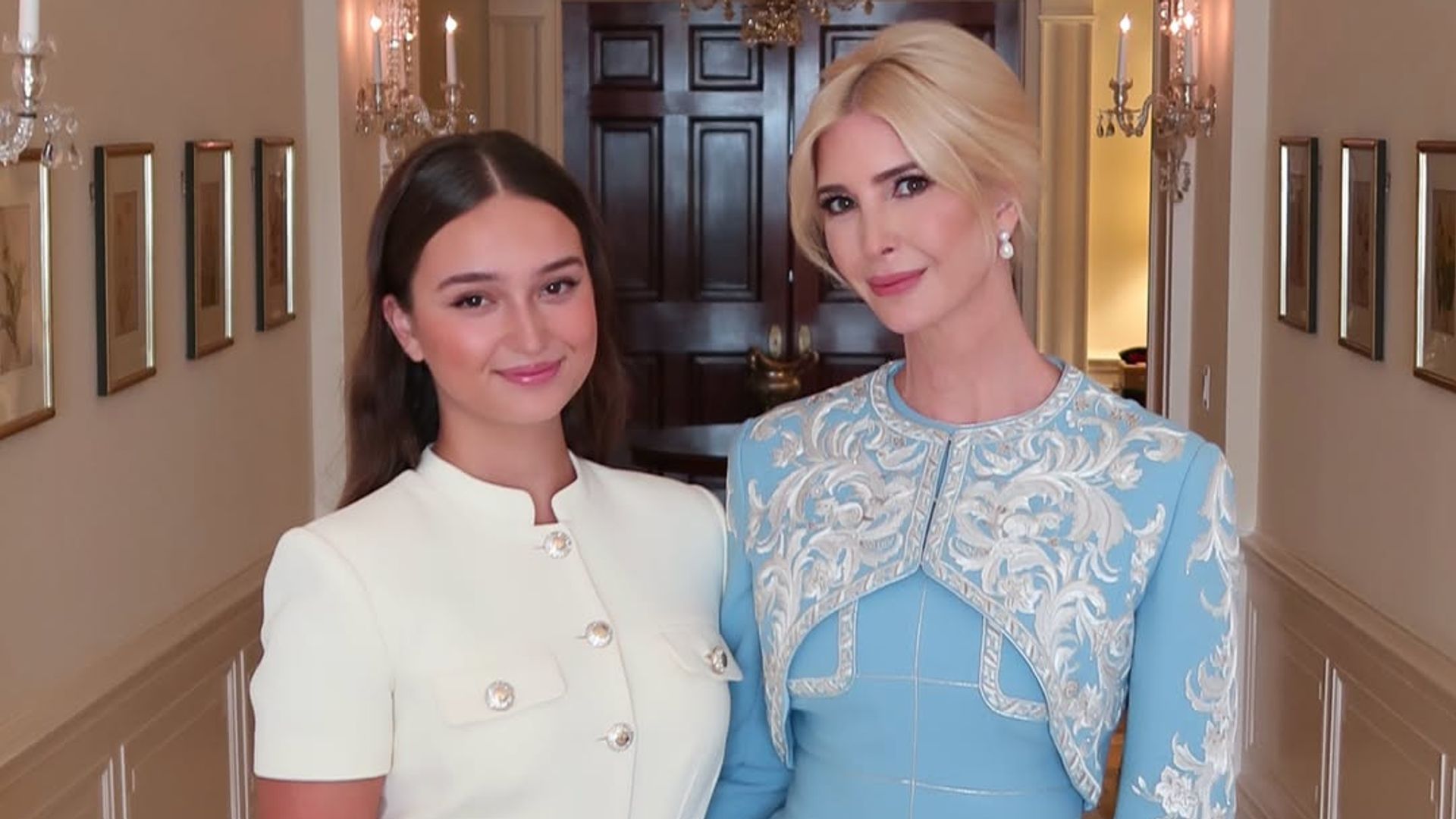 Arabella Rose, hija de Ivanka Trump, derrocha estilo y elegancia junto a su madre en su nueva aparición pública