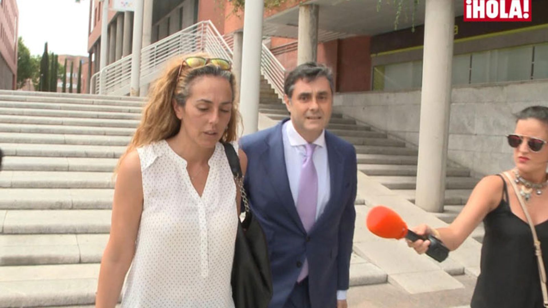 En vídeo: tensión en el segundo día en los juzgados de Rocío Carrasco