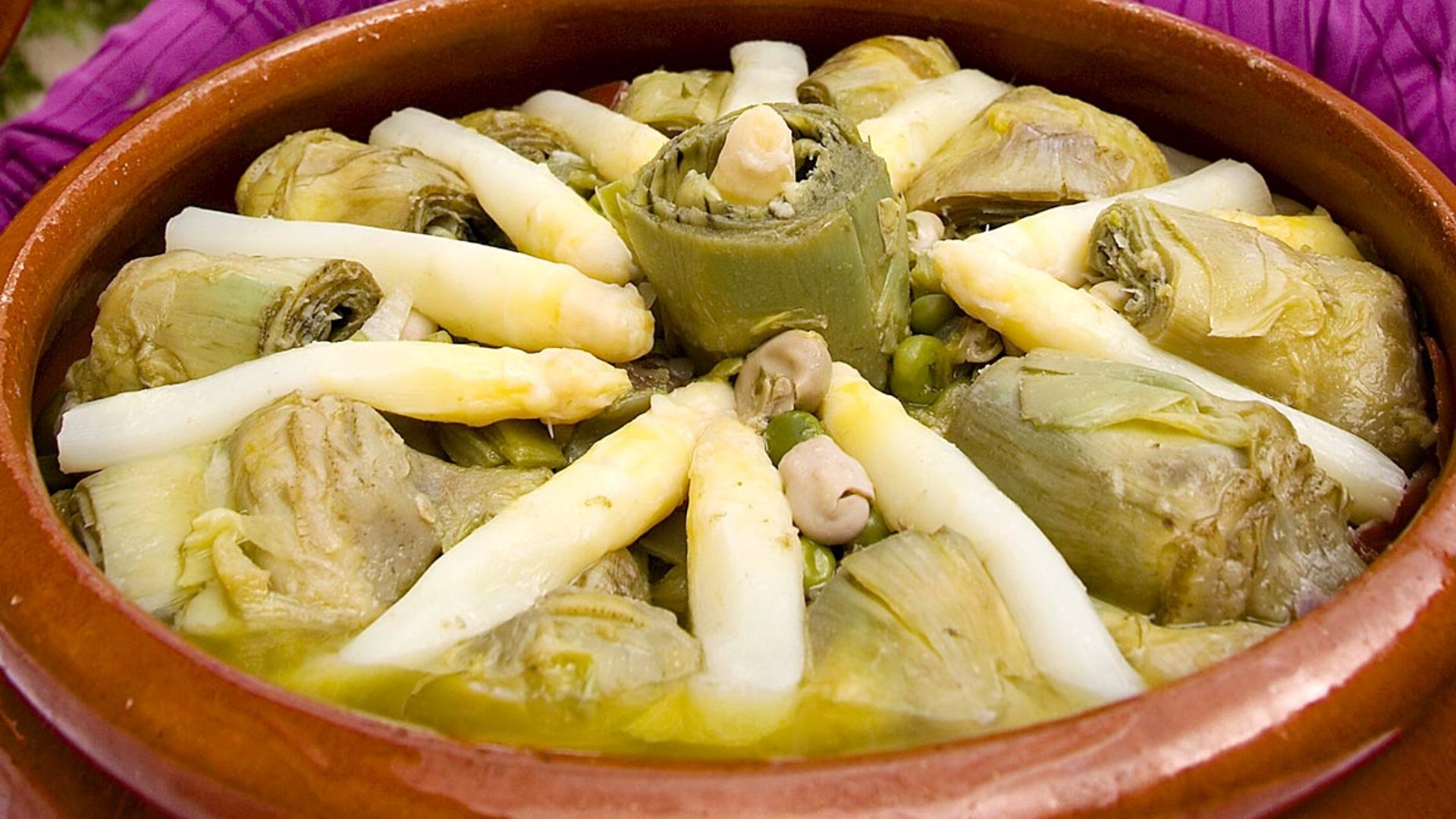Menestra navarra de verduras