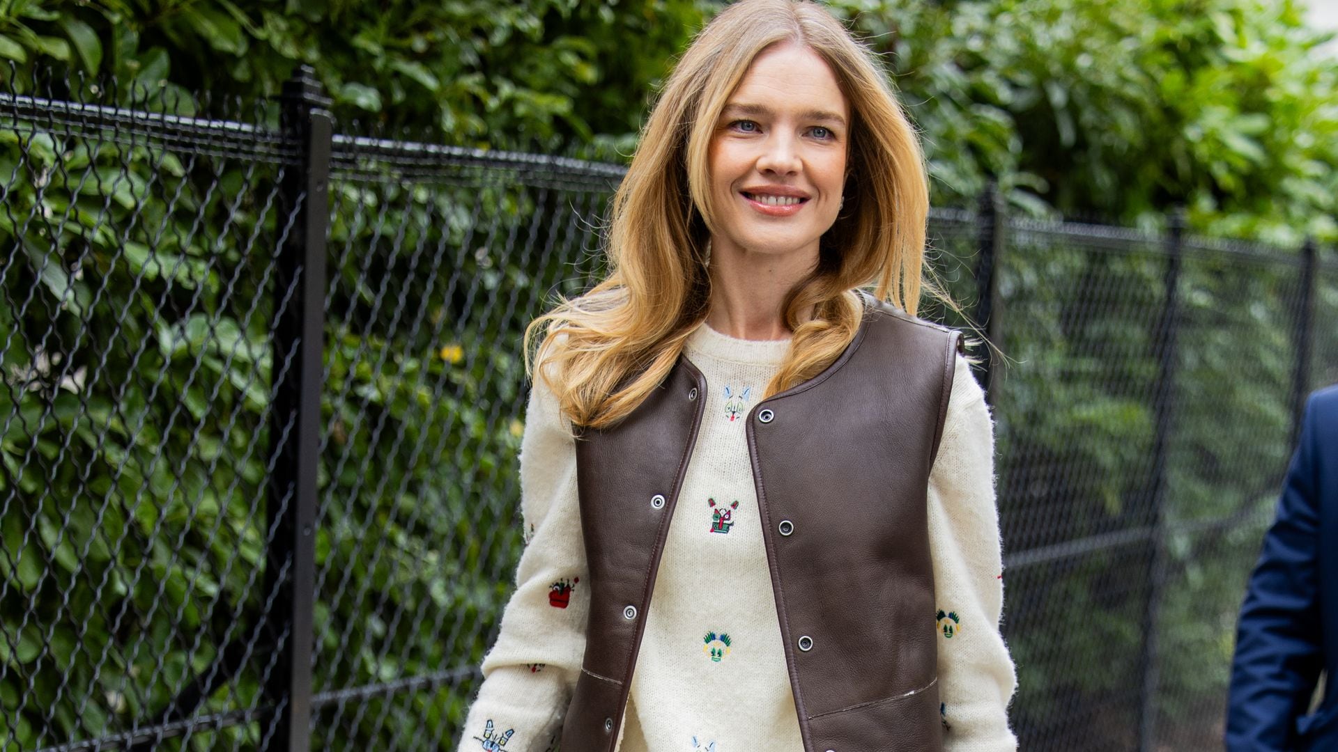 Natalia Vodianova en París.