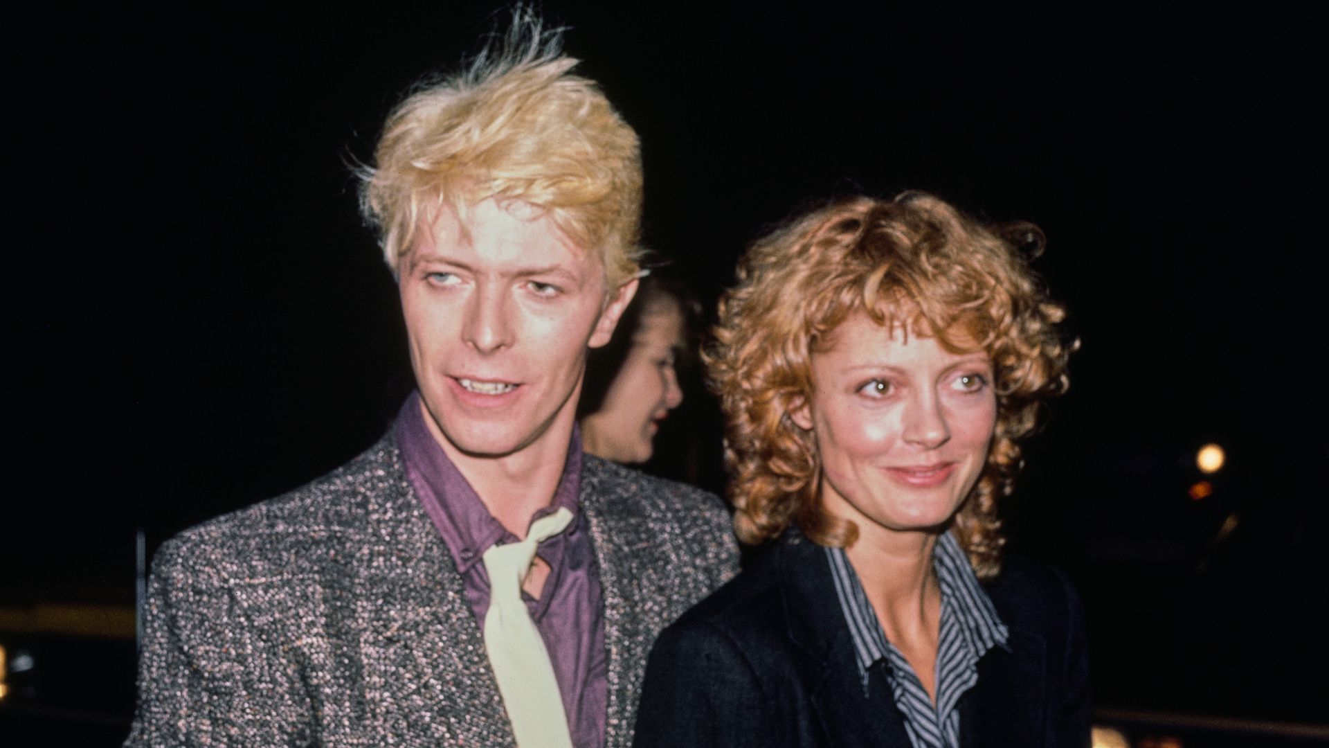 David Bowie y Susan Sarandon