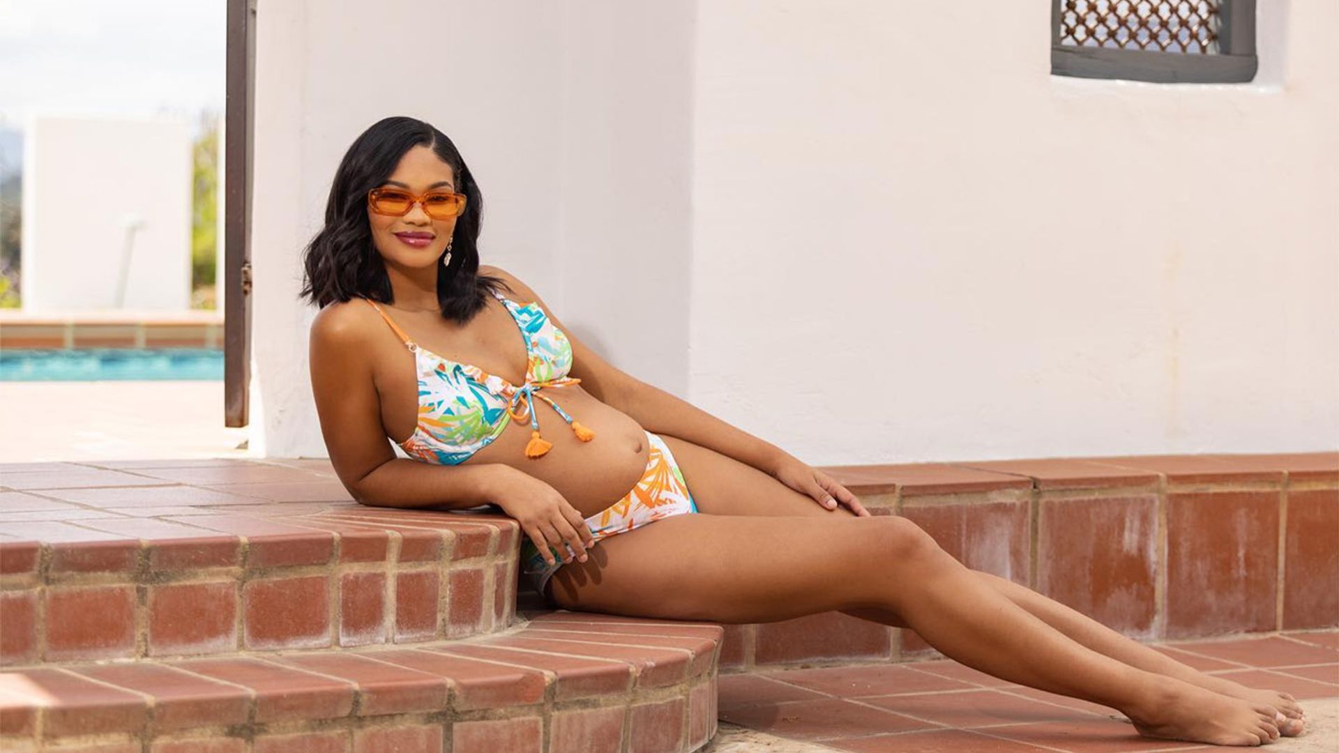 Las preciosas fotos de Chanel Iman embarazada que rememoran sus años como 'ángel'