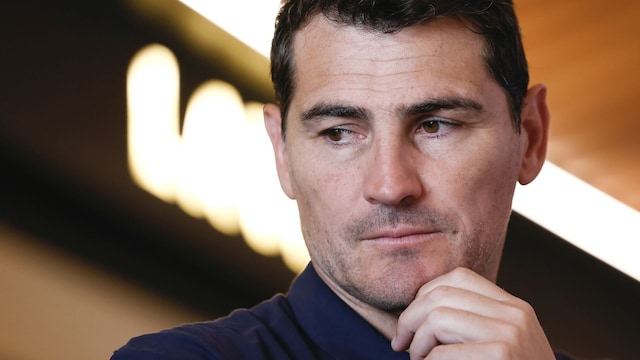 Iker Casillas attends during Pegada al Corazon an exhibition in collaboration with the Real Madrid Historical Heritage Center and the Real Madrid Foundation, at LaFinca Grand Cafe on September 18, 2024, in Pozuelo, Madrid, Spain. (Photo By Dennis Agyeman/Europa Press via Getty Images)