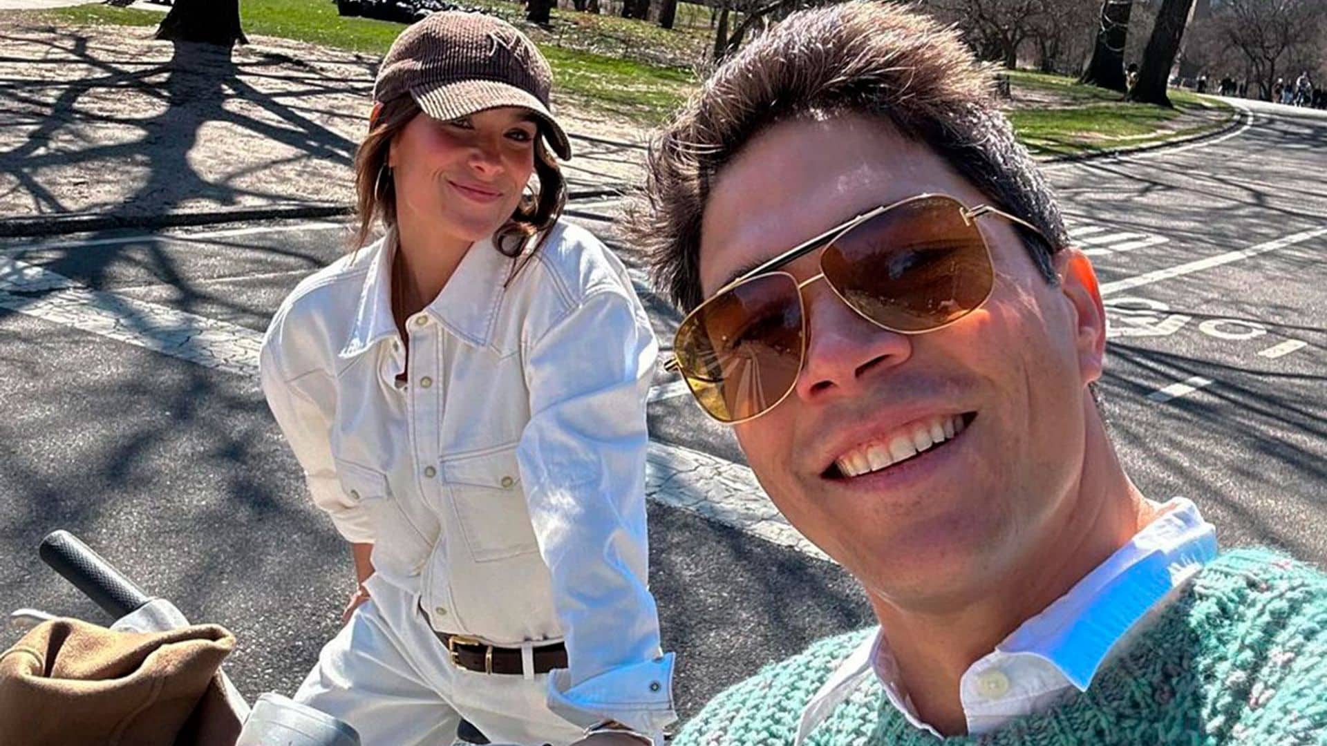 La escapada de María Pombo y Pablo Castellano a Nueva York