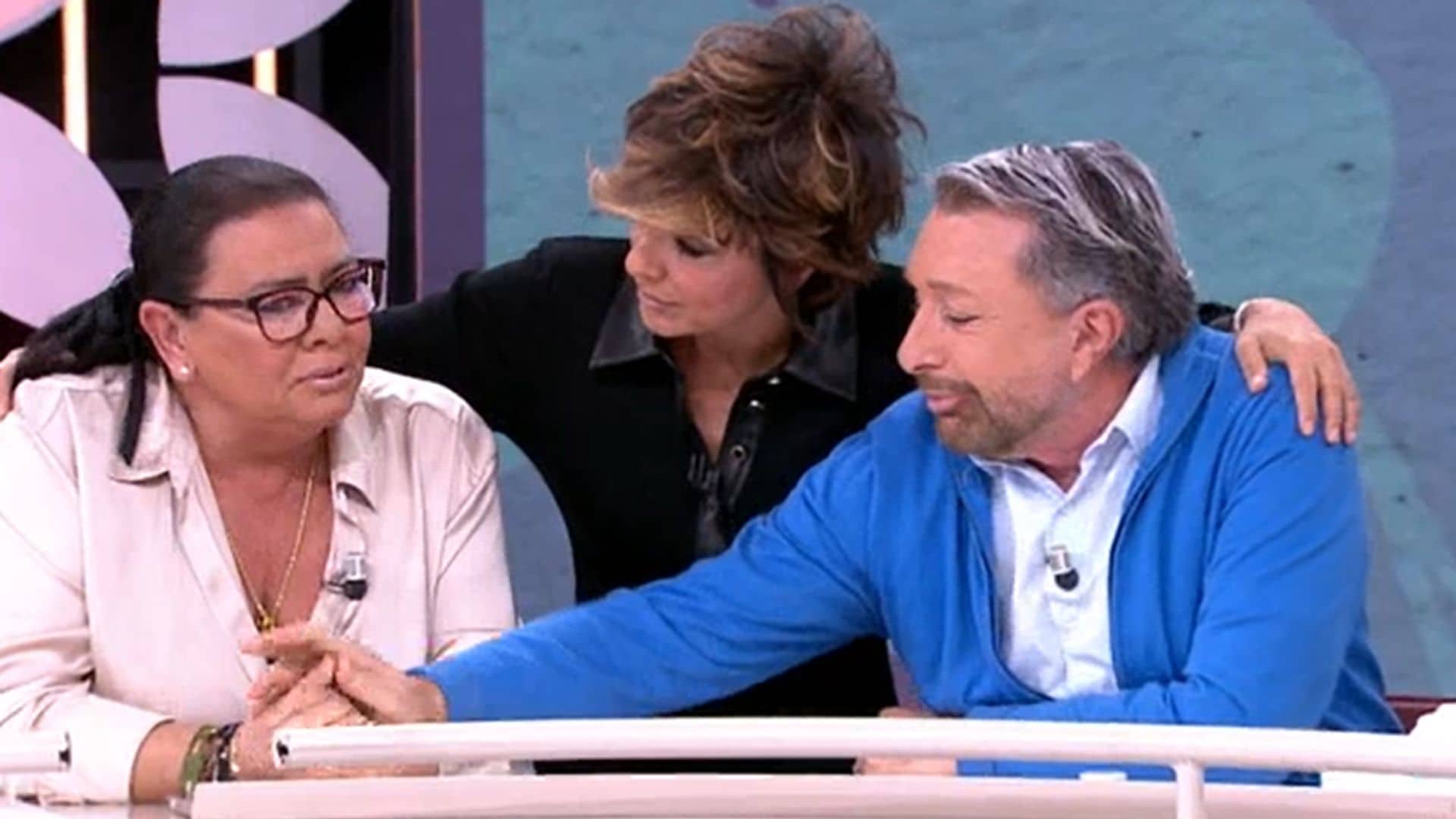 Las lágrimas de José Manuel Parada al recordar la muerte de Encarnita Polo y de su suegra