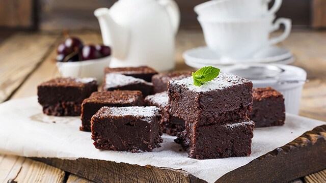 brownie chocolate light