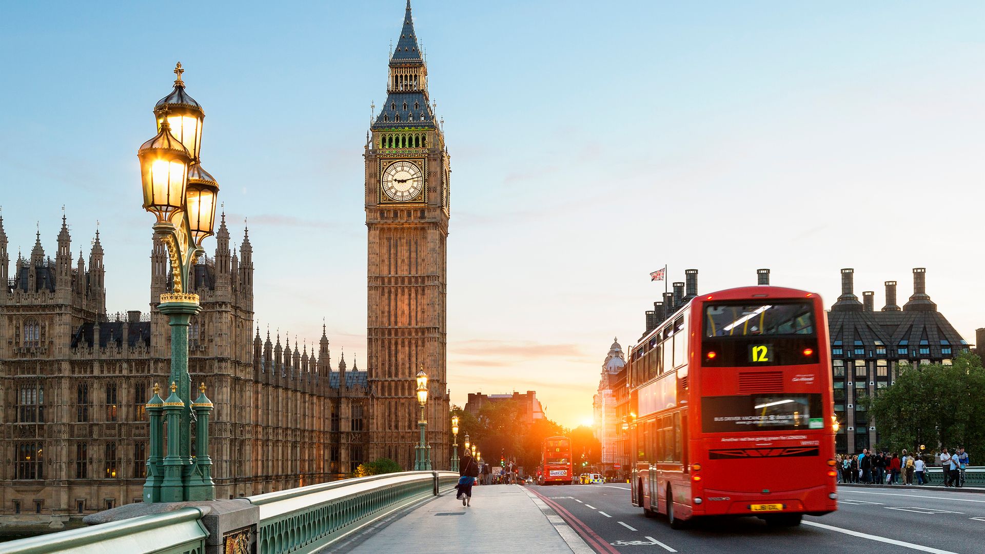 Londres con el Big Ben al fondo 