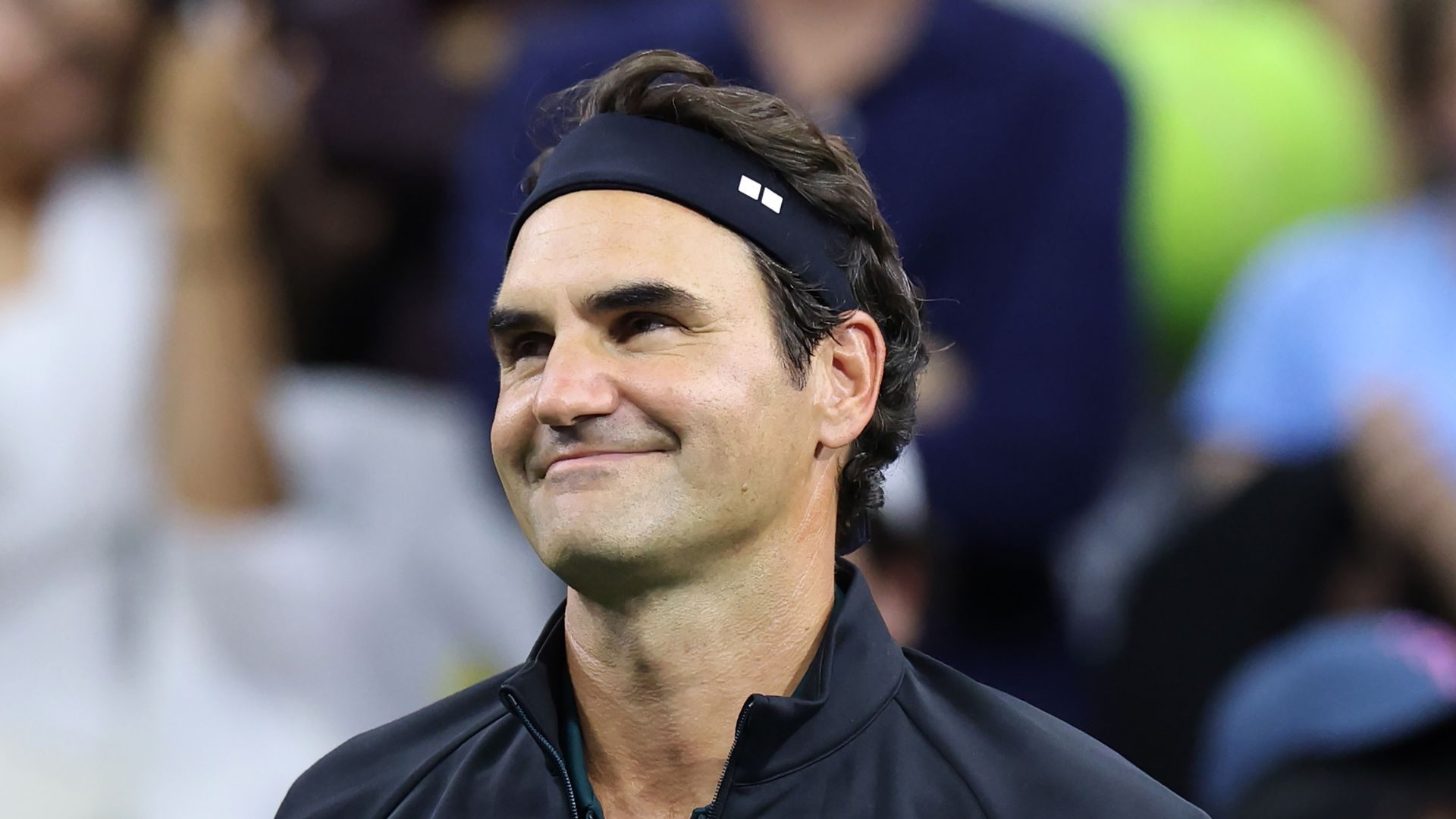 Roger Federer regresó al estadio Arthur Ashe cuatro años después de poner fin a su carrera profesional