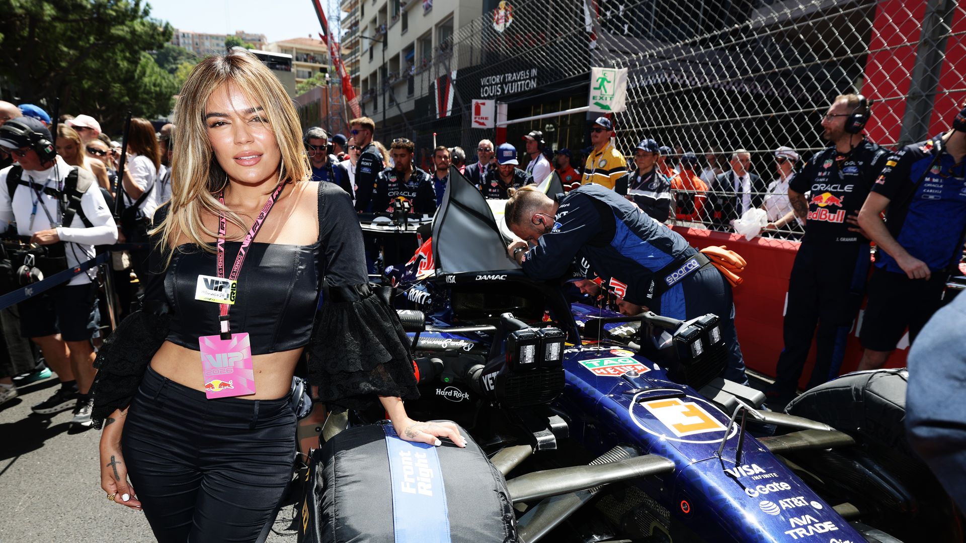 Desde Kim Kardashian hasta Karol G y los Grimaldi: las celebridades que brillaron en el Grand Prix de Mónaco