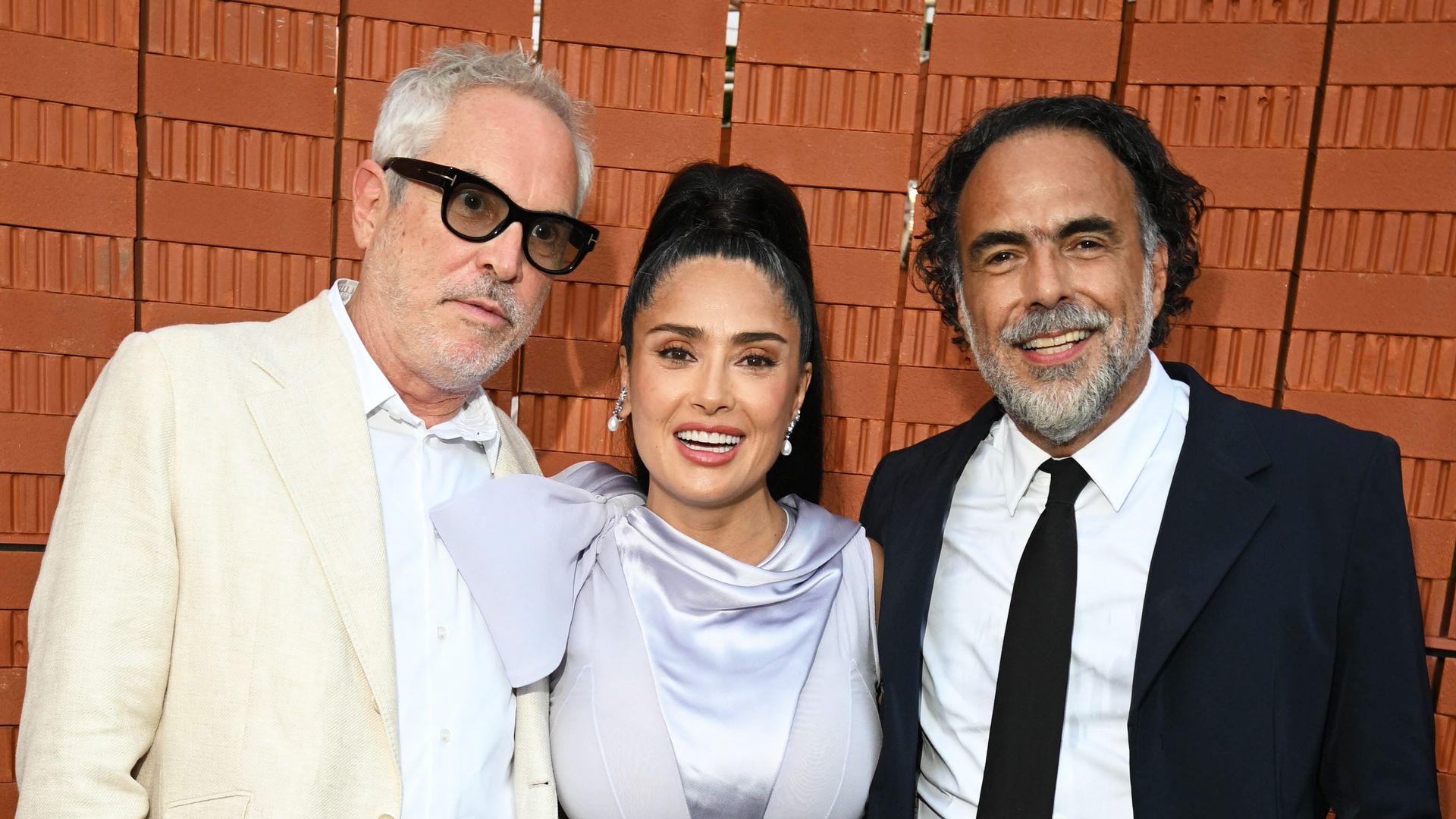Salma Hayek, Alfonso Cuarón, and Alejandro González Iñárritu Go Viral at Serpentine Summer Party