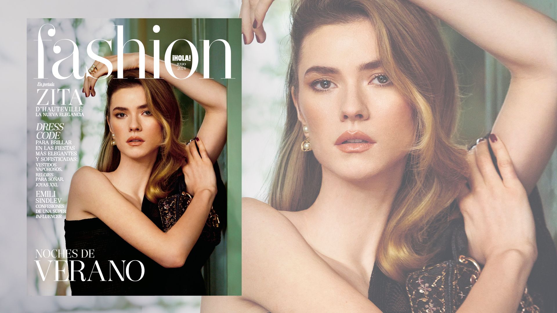 Nuevo FASHION julio, con Zita d'Hauteville en portada