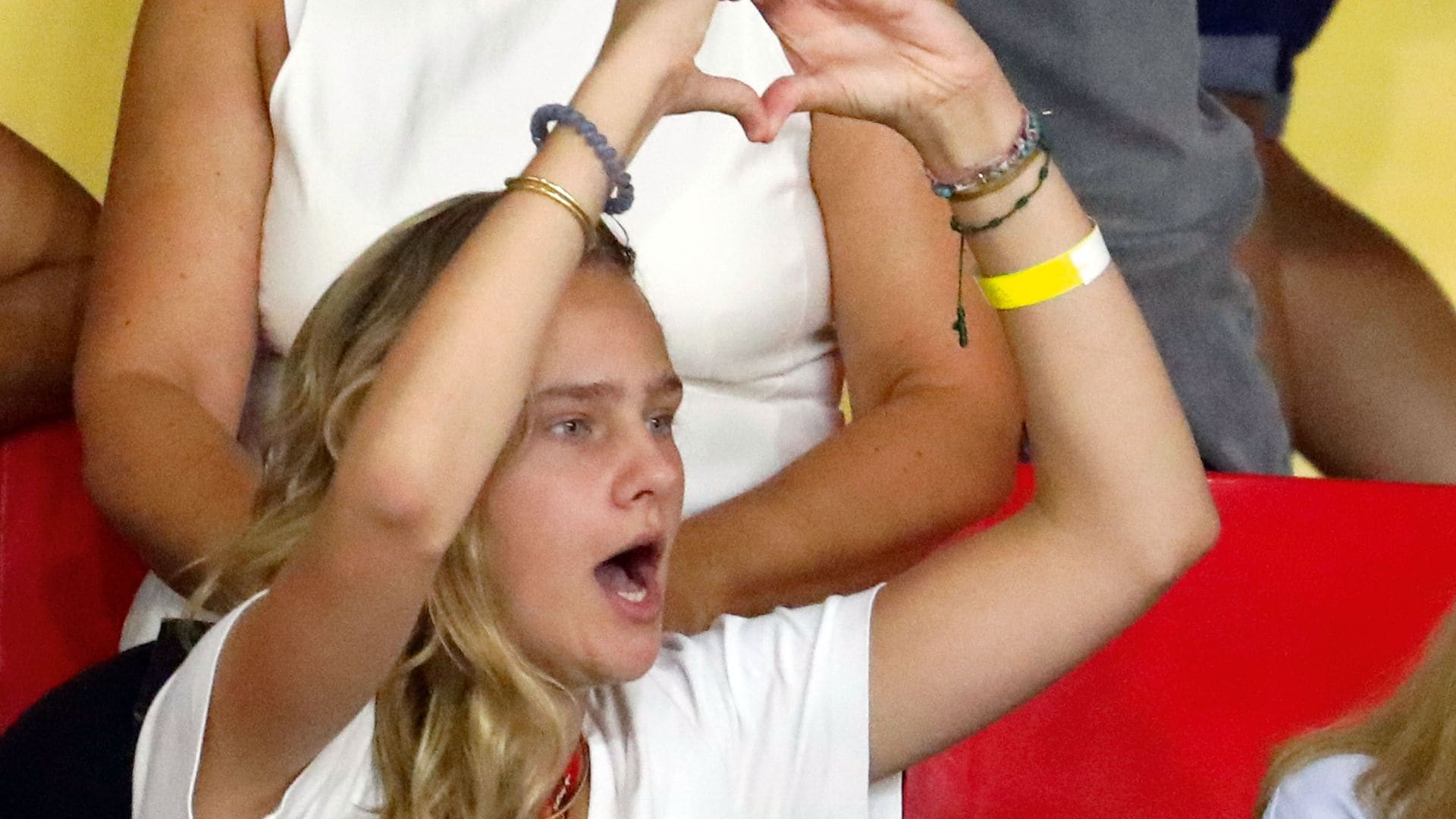Irene Urdangarin en el partido de su hermano Pablo