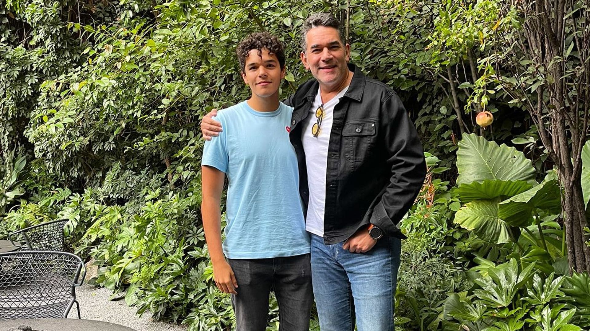 Eduardo Santamarina y su hijo Eduardo