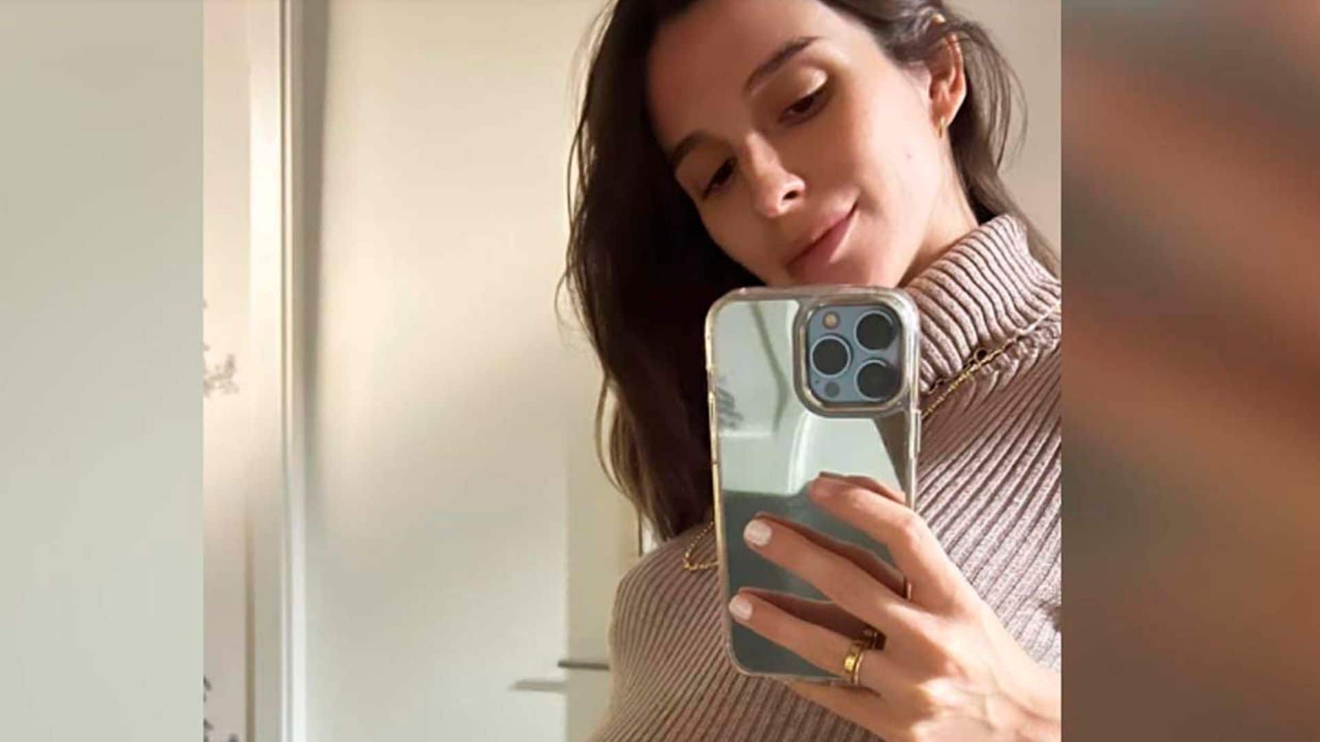 La imagen de Sandra Gago embarazadísima en el mes que espera la llegada de su segundo hijo