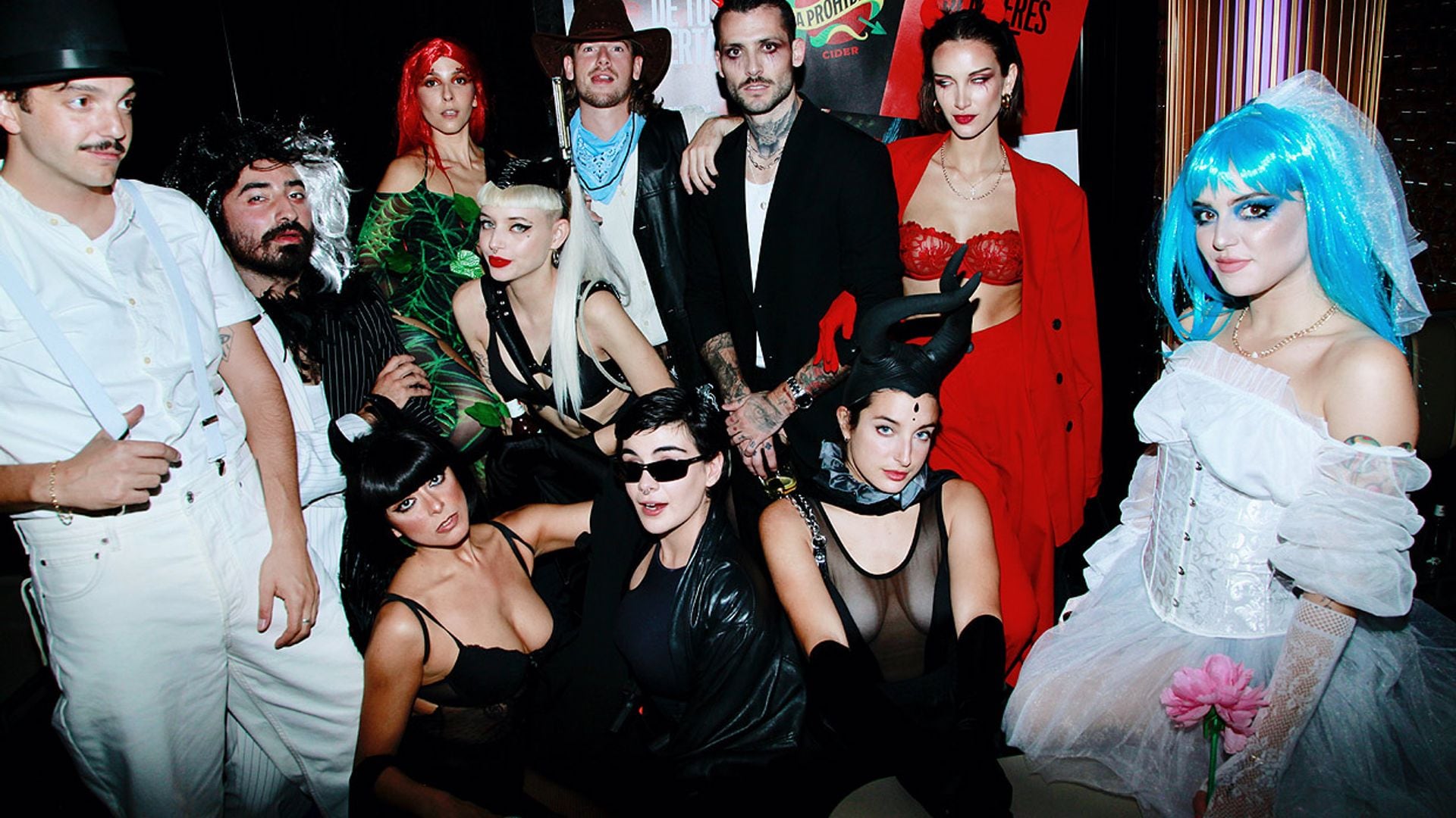 Reunión de actores, cantantes e 'influencers' en la fiesta de Halloween más exclusiva de Madrid