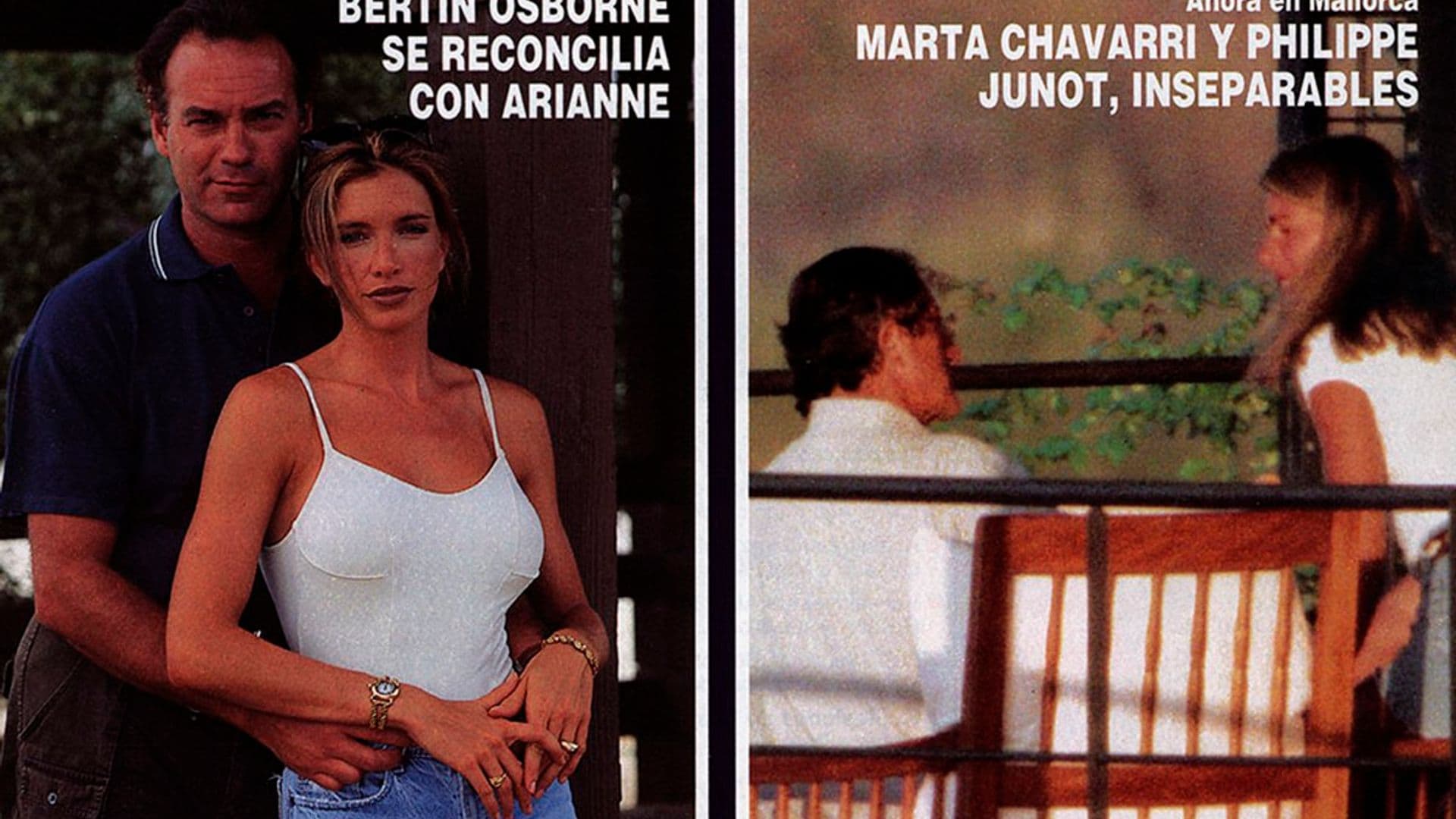 Álvaro Falcó e Isabelle Junot se casan: Así contó ¡HOLA! la amistad especial de sus padres, Philippe Junot y Marta Chávarri