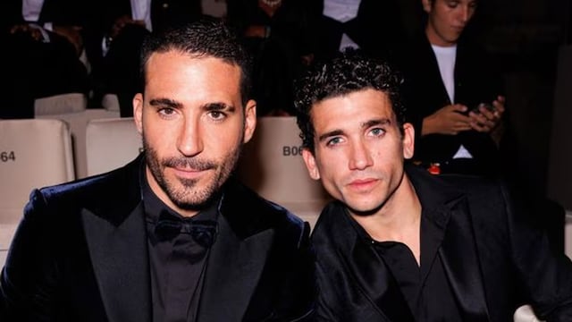 Miguel Ángel Silvestre y Jaime Lorente en el histórico desfile de alta costura de Giorgio Armani, ‘One night only a Venezia' 2023