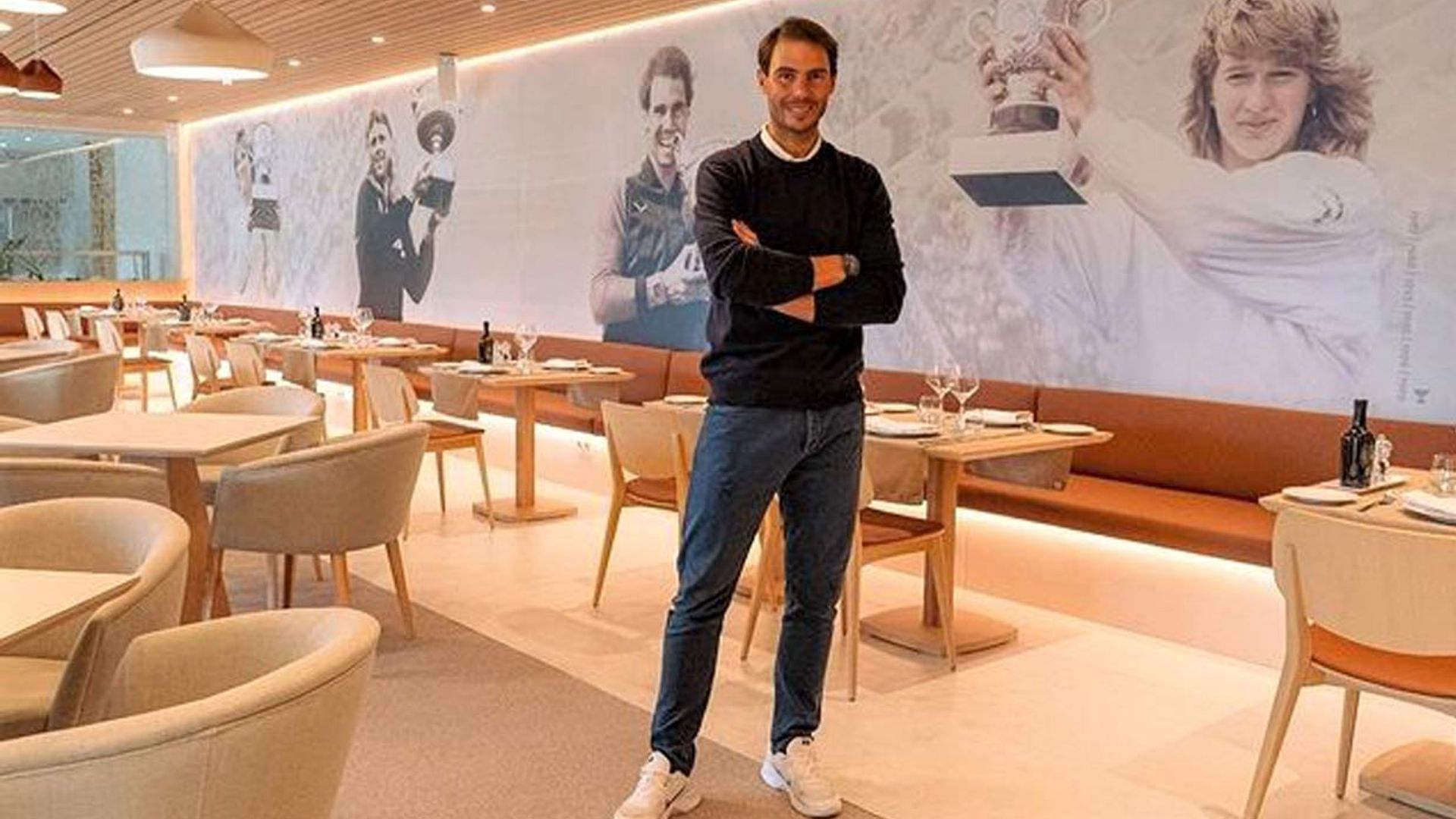 Así es 'Roland Garros', el espectacular restaurante que Rafa Nadal ha abierto en su Academia de Manacor