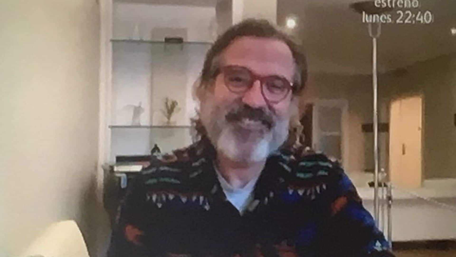 Pepe Navarro reaparece con un sorprendente aspecto durante la cuarentena