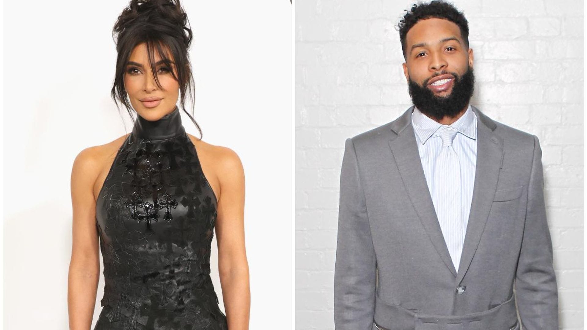 Kim Kardashian se deja ver por primera vez junto a Odell Beckham Jr, su rumorado nuevo novio
