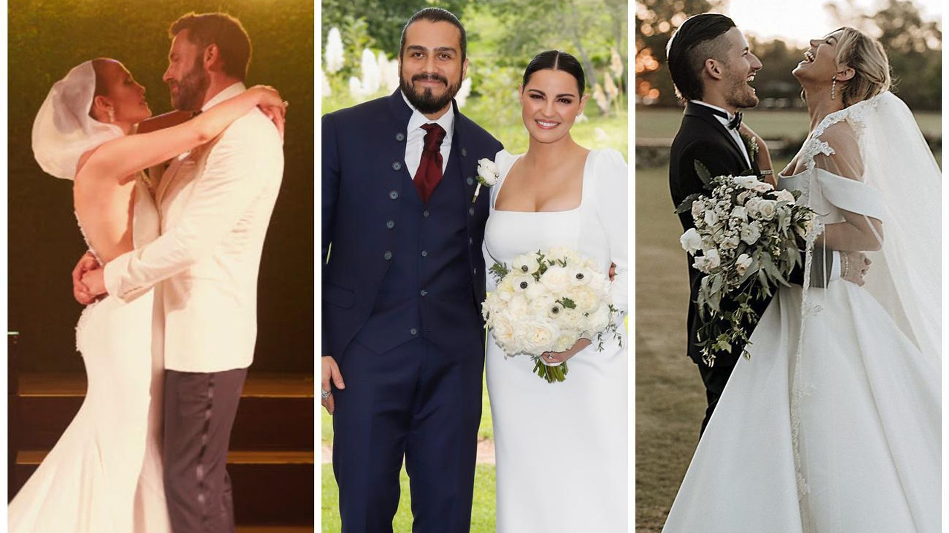 Los famosos que se convirtieron en marido y mujer este 2022