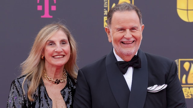 MIAMI, FLORIDA - FEBRUARY 22: Millie de Molina and Raul de Molina attend Univision's 36th Premio Lo Nuestro at Kaseya Center on February 22, 2024 in Miami, Florida. (Photo by Mireya Acierto/WireImage)