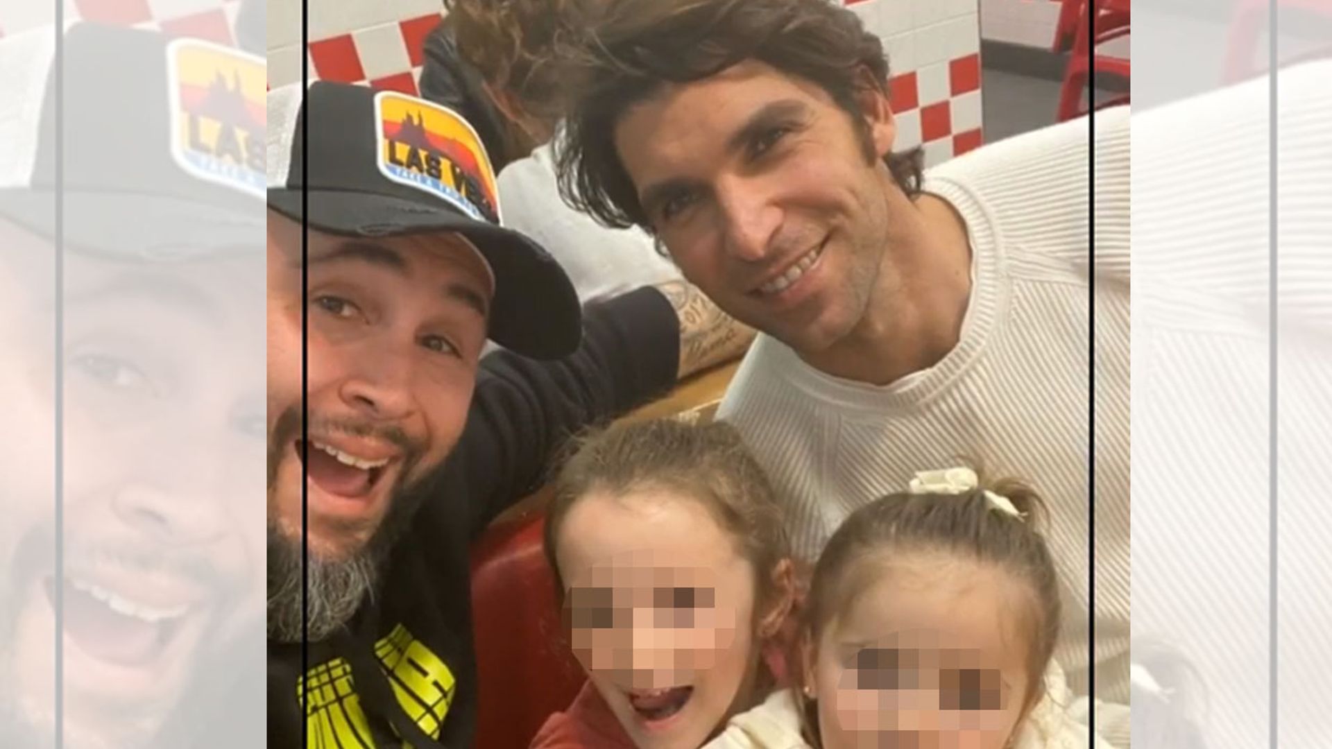 Cayetano Rivera se reencuentra con su hermano Kiko y sus sobrinas