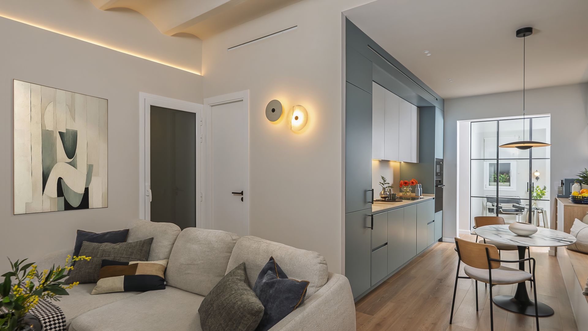 Espacio diseñado por el estudio ACP INteriors