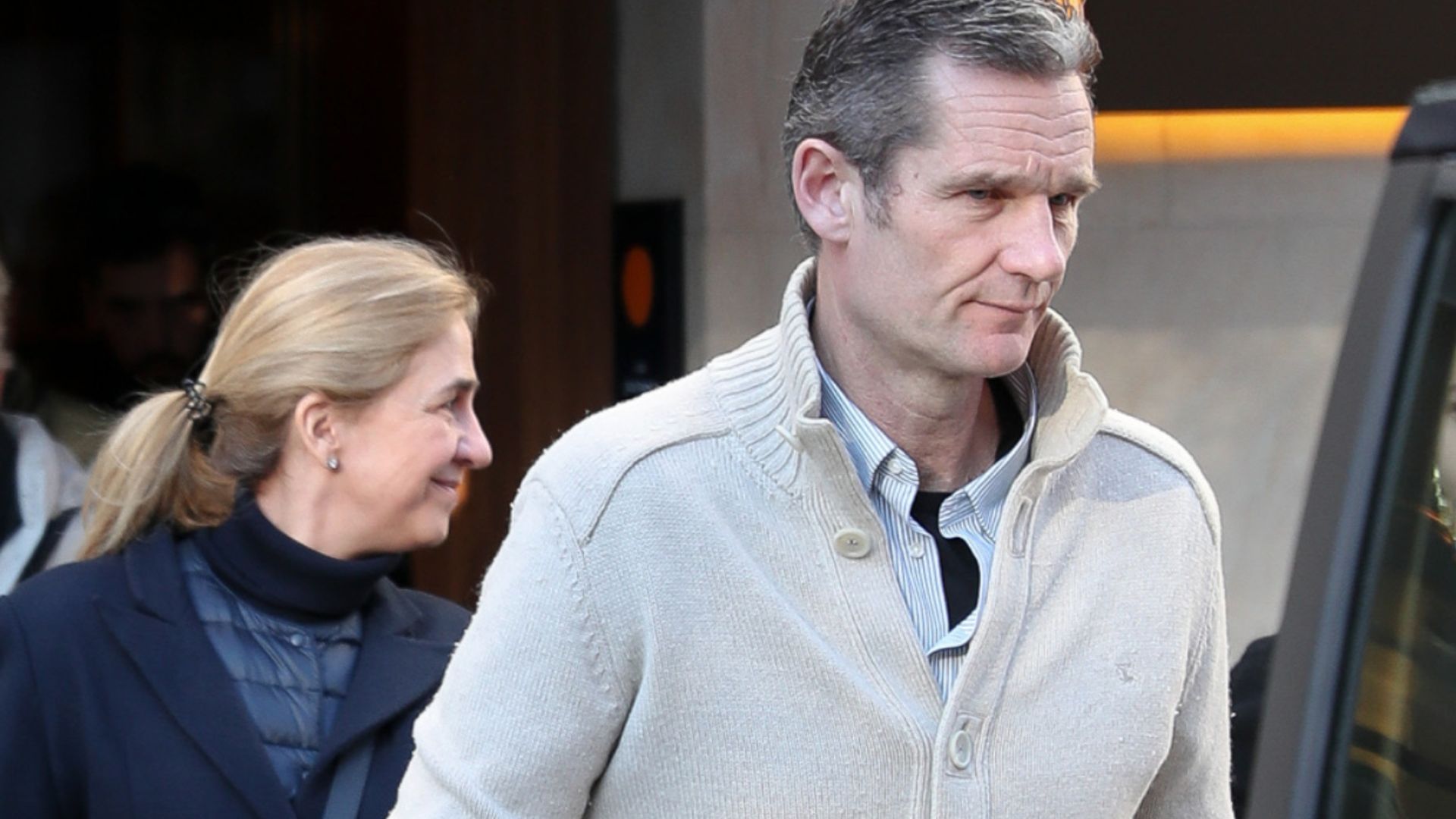 La infanta Cristina e Iñaki Urdangarin vuelven a encontrarse en Barcelona