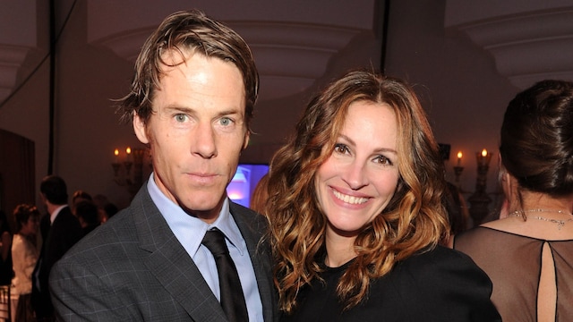 Julia Roberts y Danny Moder en enero de 2014 en Beverly Hills, California